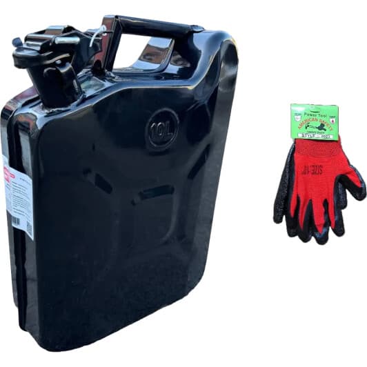 Каністра для палива Poputchik глянцева (10 л)