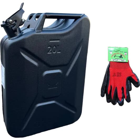 Каністра для палива Poputchik з покриттям Raptor (20 л)