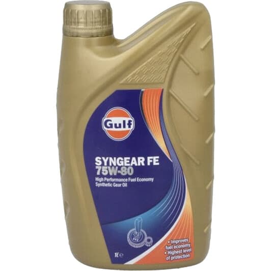 Трансмиссионное масло Gulf Syngear FE GL-4 75W-80 синтетическое