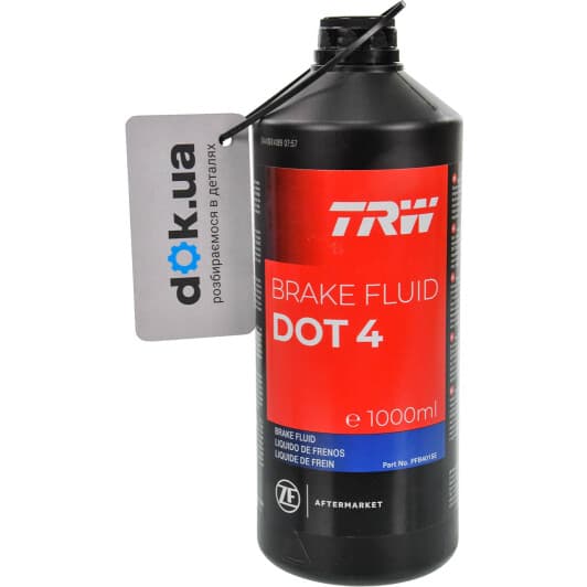 Тормозная жидкость TRW DOT 4 пластик