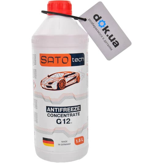 Sato TECH G12 червоний концентрат антифризу