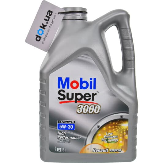 Mobil Super 3000 Formula R 5W-30 (5 л) моторна олива