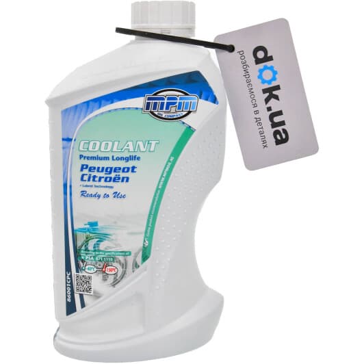 MPM Premium Longlife Citroen/Peugeot синій -40 °C готовий антифриз
