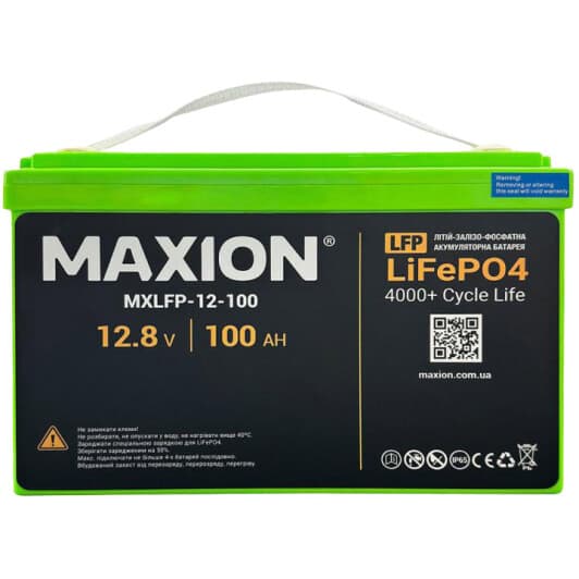 Аккумулятор для ИБП Maxion MXLFP-12-100 100 Ач 12.8 V