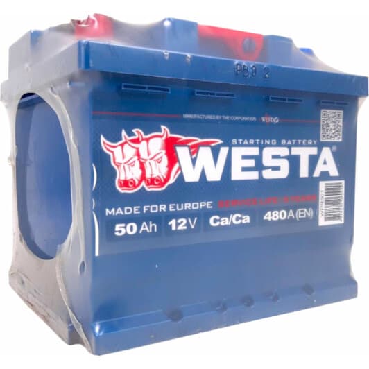 Аккумулятор Westa 6 CT-50-L WPR5001LB1