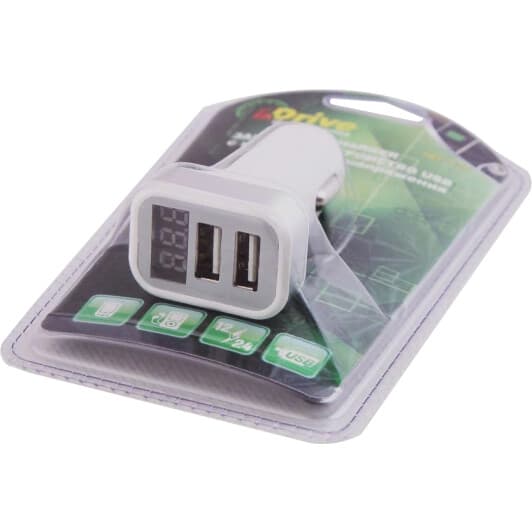 USB зарядка в авто InDrive IDC-737