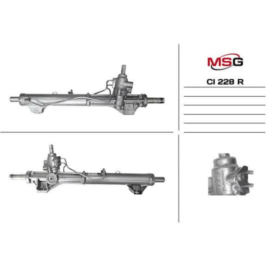 CI228R MSG Кермова рейка