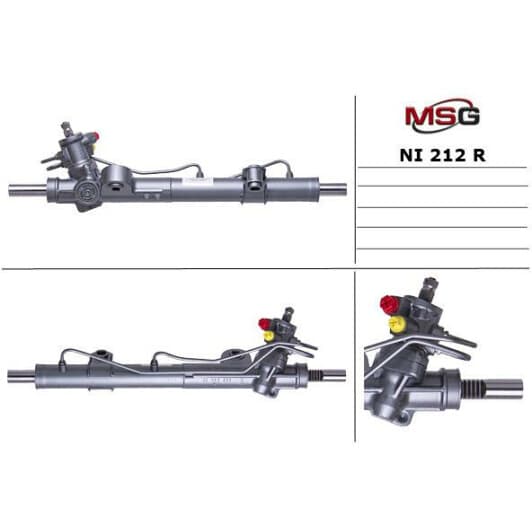ni212r MSG (відновлення) Рулевая рейка для Nissan Primera