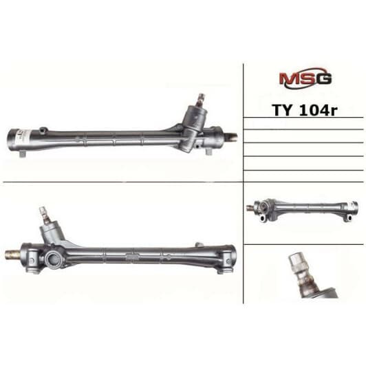ty104r MSG (відновлення) Рулевая рейка для Toyota Auris