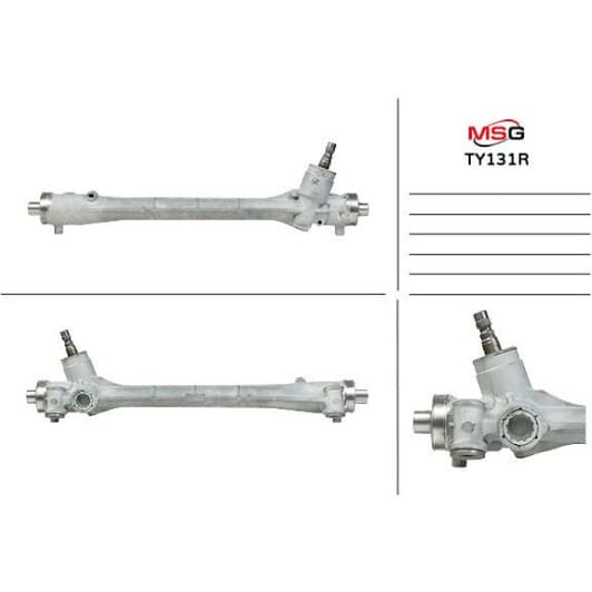 ty131r MSG (відновлення) Рулевая рейка для Toyota Prius