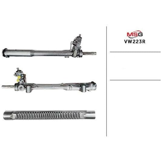vw223r MSG (відновлення) Рулевая рейка для Volkswagen Touareg