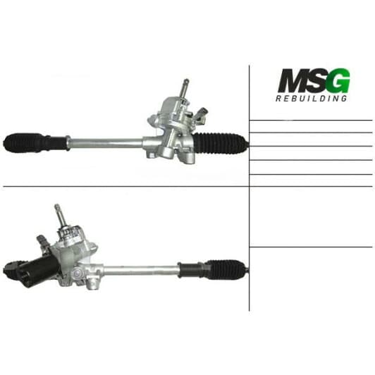 ho407nlfjr MSG (відновлення) Рулевая рейка для Honda Jazz