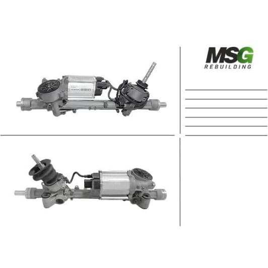 op403nlf0r MSG (відновлення) Рульова рейка з ЕУР відновлена Opel Astra J 10-15