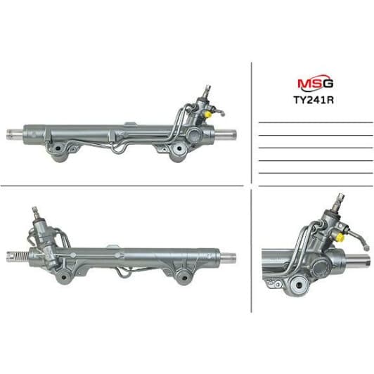 ty241r MSG (відновлення) Рулевая рейка