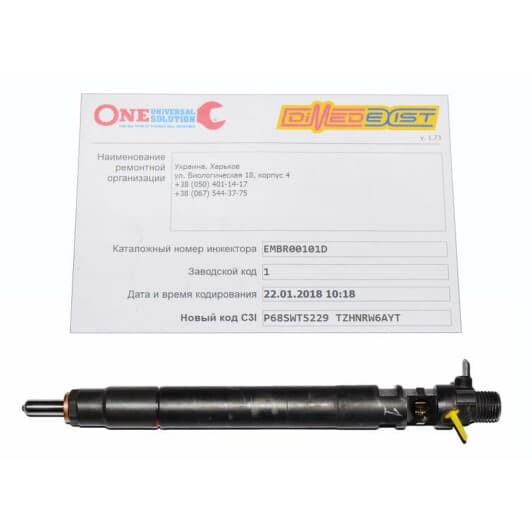 embr00101d MSG (відновлення) Топливная форсунка