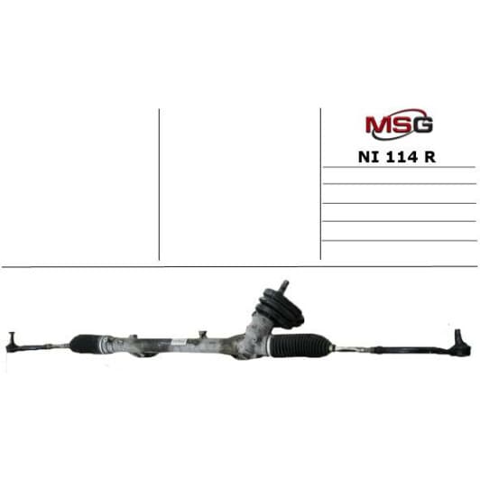ni114r MSG (відновлення) Рулевая рейка