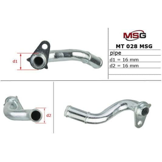 MT028PIPE MSG Насос ГПК для Mitsubishi Pajero Sport