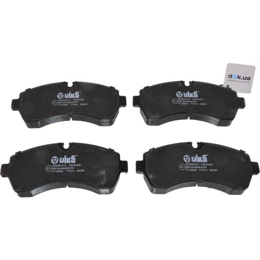 66981107101 Vika Гальмівні колодки для Volkswagen Crafter