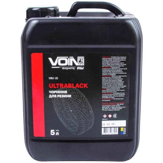Чорнитель шин Voin UltraBlack VBU-15 5000 мл
