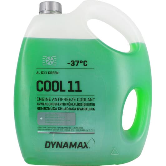 Dynamax Cool G11 зеленый 5 л (503313) концентрат антифриза