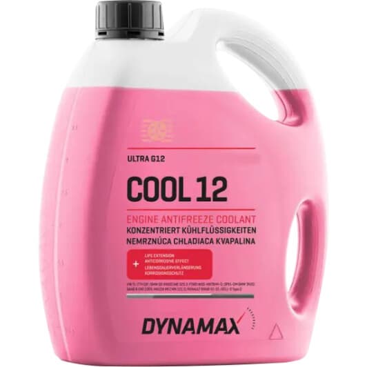 Dynamax Cool Ultra G12 червоний 5 л (502111) концентрат антифризу