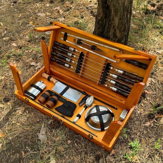 Набір шампурів MZavod Пікнік PNOTAMANBLACK