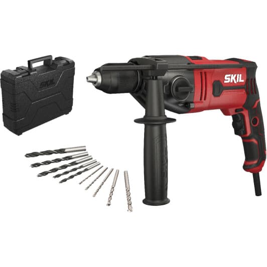 Дриль ударний SKIL 6745 GA мережевий (свердла + чохол)