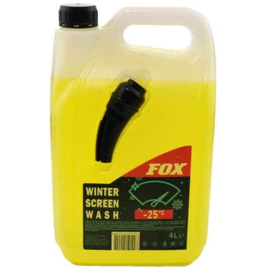 Омыватель стекла Shafer Winter Screen Wash зимний -25 °С лимон (4 л)