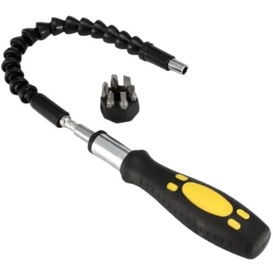 Отвертка реверсивная с набором бит Vitol 13720/07004