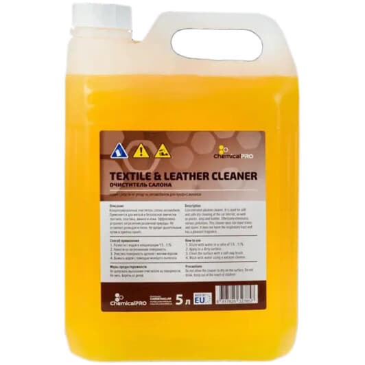 Очиститель салона ChemicalPRO Textile & Leather Cleaner новая машина 5000 мл