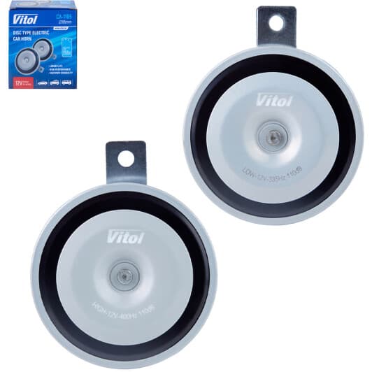 Клаксон Vitol CA-1195 дисковий 12 В