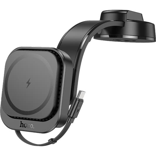 Держатель для телефона Hoco Wireless Fast Charger (с кабелем) HW24