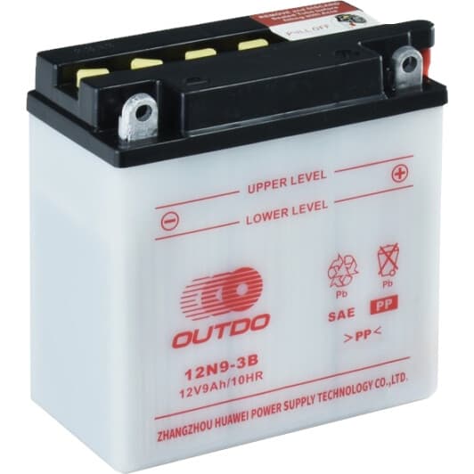 Аккумулятор Outdo 6 CT-9-R 12N9-3B