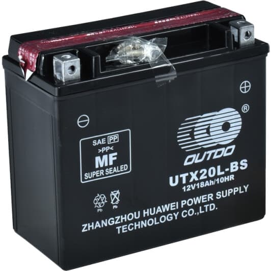 Акумулятор Outdo 6 CT-18-L Super MF Sealed UTX20-BS