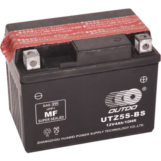 Аккумулятор Outdo 6 CT-4-R Super MF Sealed UTZ5S-BS