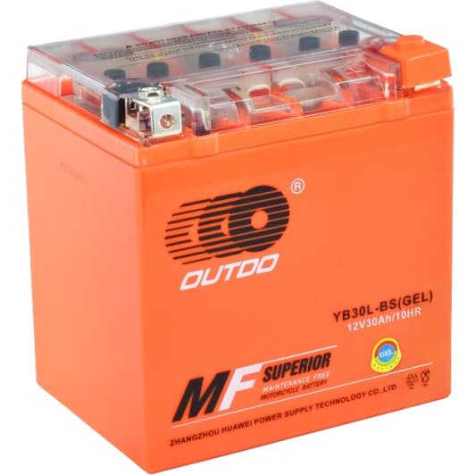 Акумулятор Outdo 6 CT-30-R YB30L-BSGEL