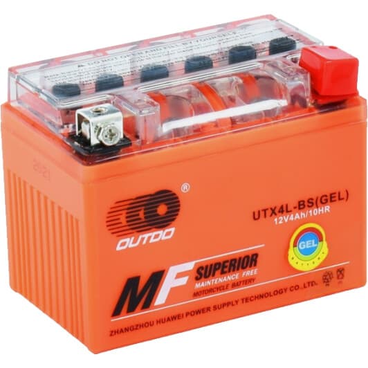 Аккумулятор Outdo 6 CT-4-R UTX4L-BSGEL
