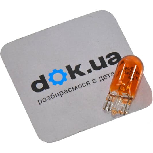 Автолампа Bosch Pure Light WY5W W2,1x9,5d 5 W оранжевая 1987302241