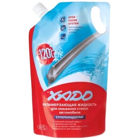 Концентрат омывателя Xado зимний -120°С кофе (1 л)