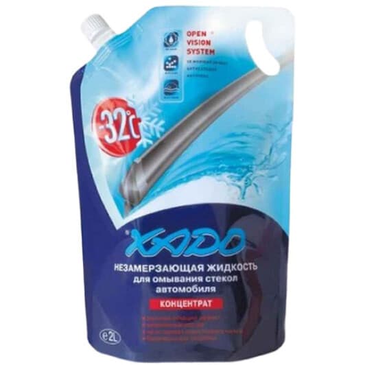 Концентрат омывателя Xado зимний -32 °С тропик (2 л)