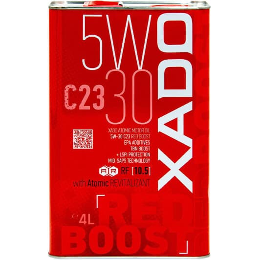 Масло Xado Atomic Oil C23 RED BOOST 5W-30