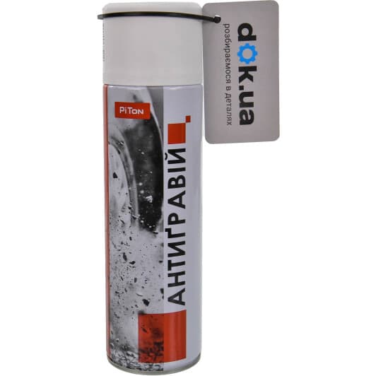 Антигравій PiTon каучуковий білий