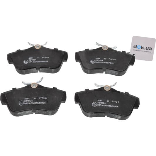 BP3284 Bremsi Гальмівні колодки
