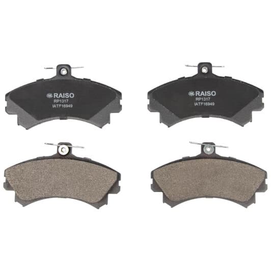 rp1317 RAISO Тормозные колодки