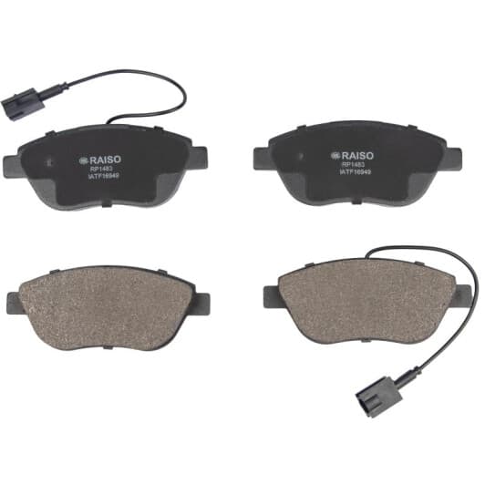 rp1483 RAISO Тормозные колодки