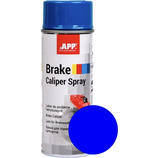 Аерозольна фарба App Brake Caliper Spray синя термостійка 400 мл