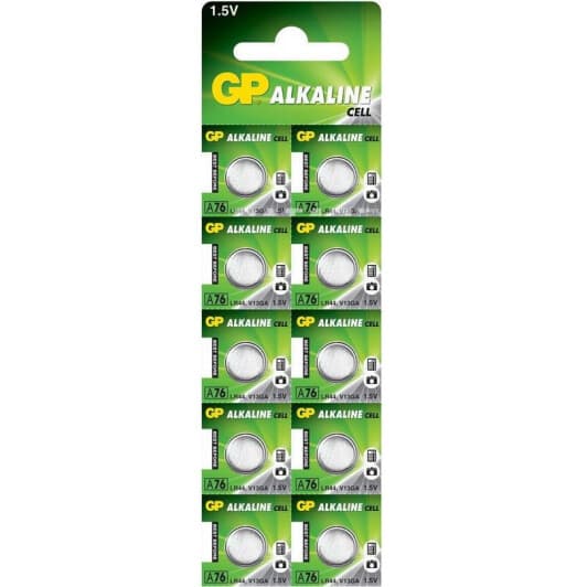 Батарейка GP Alkaline cell 4891199015496 LR44 1,5 V 10 шт