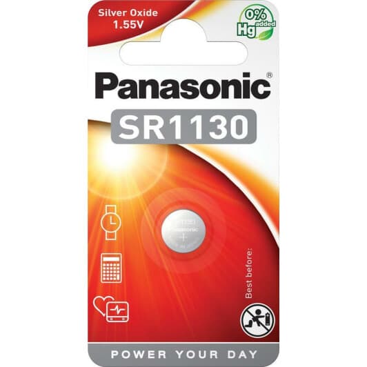 Батарейка Panasonic SR-1130EL/1B LR54 1,55 V 1 шт