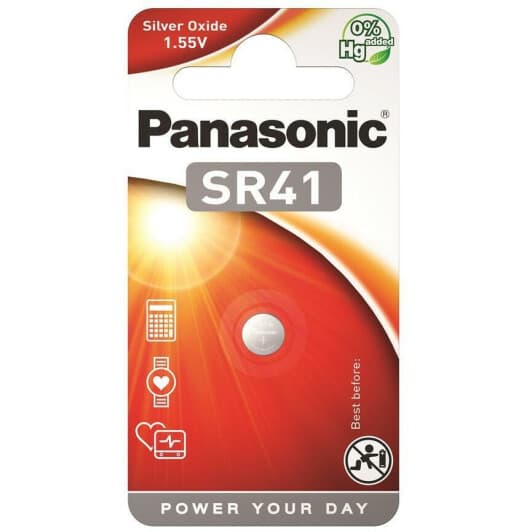 Батарейка Panasonic SR-41EL/1B LR41 1,55 V 1 шт