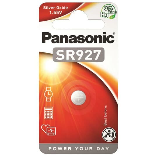 Батарейка Panasonic SR-927EL/1B LR57 1,55 V 1 шт